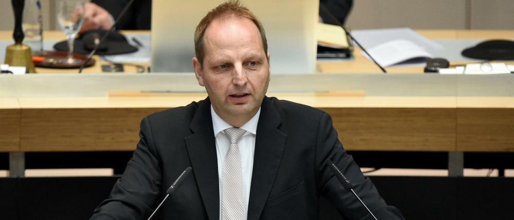 Berlins Senator für Justiz und Verbraucherschutz, Thomas Heilmann (CDU). Seit 2012 hatte er diese Aufgabe.