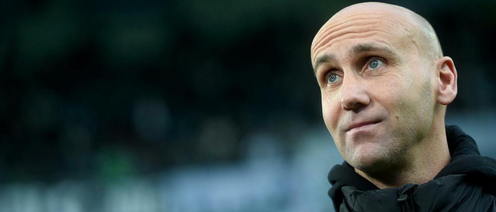 Mönchengladbachs Trainer Andre Schubert hat bei den Fans einen schweren Stand.