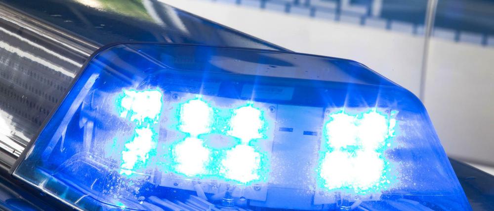 Die Polizei im Einsatz.