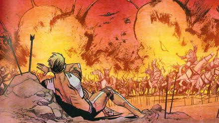 Death from above. Mark Millar schickt die Luftkavallerie gegen die berittene ins Feld.