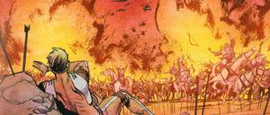Death from above. Mark Millar schickt die Luftkavallerie gegen die berittene ins Feld.
