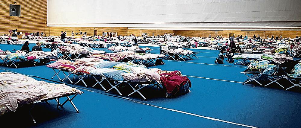 Eigentlich sollten die Turnhallen Ende des Jahres wieder frei sein. 