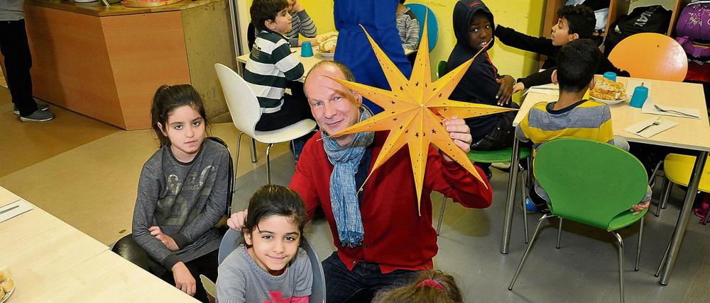 Das Mehrgenerationenhaus in Berlin Kreuzberg bietet Essen für Kinder aus dem Kiez.