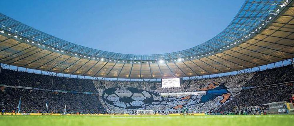 Sollte Hertha seinen traditionellen Spielort verlassen, dürfte das Olympiastadion in wirtschaftliche Schwierigkeiten geraten.