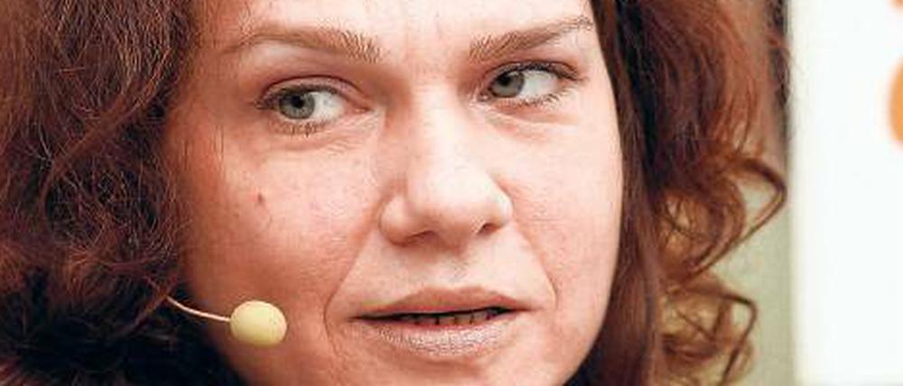Die türkische Striftstellerin Asli Erdogan.