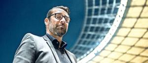 Hertha-Geschäftsführer Michael Preetz im Olympiastadion.