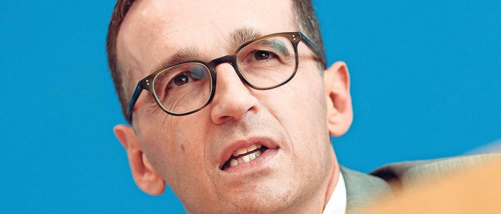 Bundesjustizminister Heiko Maas (SPD)
