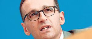 Bundesjustizminister Heiko Maas (SPD)