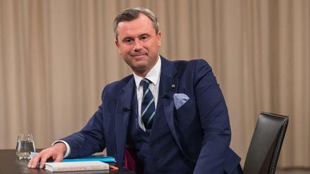 Kritik an Merkel: Österreichs Präsidentschaftskandidat Norbert Hofer
