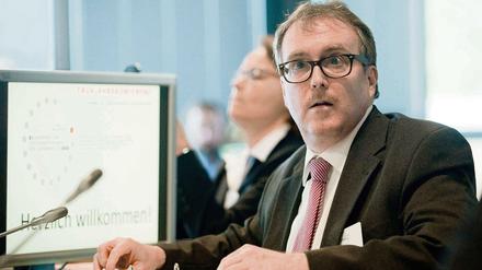 Justizminister Stefan Ludwig steht stark in der Kritik. Hier ein Bild von einer Justizministerkonferenz. 