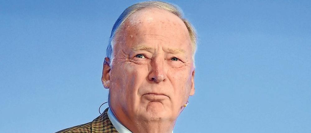 Alexander Gauland, stellvertretender Sprecher der Partei Alternative für Deutschland (AfD).