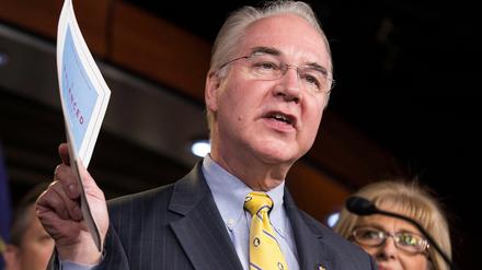 Obamacare-Kritiker Tom Price soll neuer Gesundheitsminister werden. 
