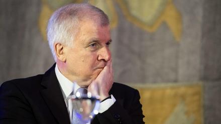 Horst Seehofer am Samstag beim Tag der offenen Tür im Landtag in München.