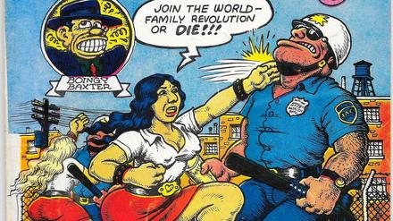 Klassiker. Auch Robert Crumbs "Motor City Comics" ist in der Ausstellung vertreten. 
