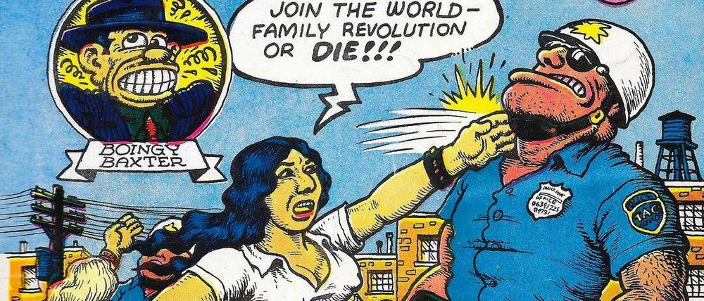 Klassiker. Auch Robert Crumbs "Motor City Comics" ist in der Ausstellung vertreten.