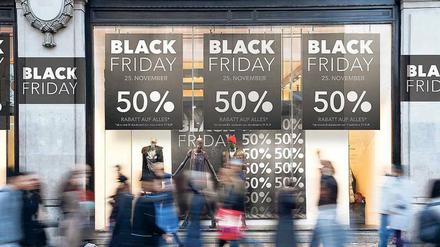 Tag der Schnäppchenjäger. Am „Black Friday“ starten viele Onlinehändler offiziell ins Weihnachtsgeschäft. 