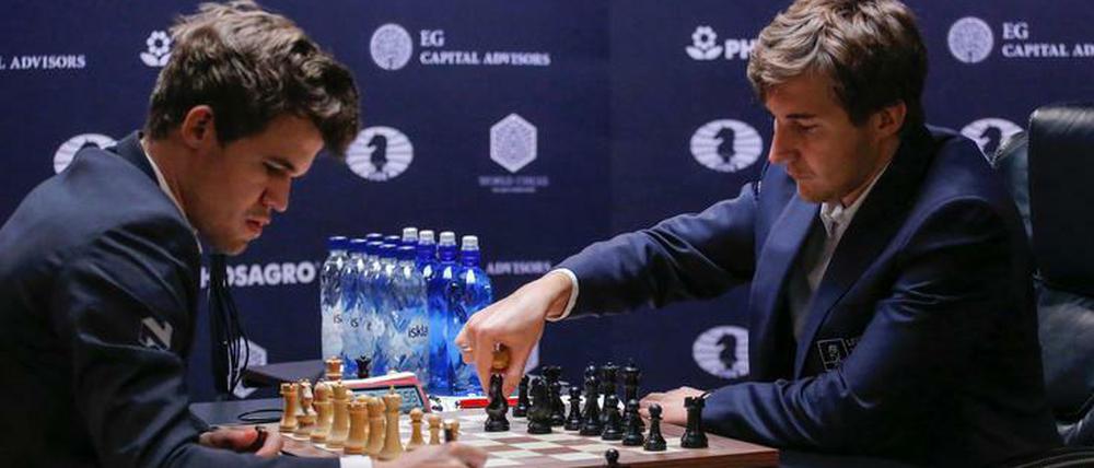 Schneller ziehen. Bei der Schach-WM muss jetzt umgedacht werden.