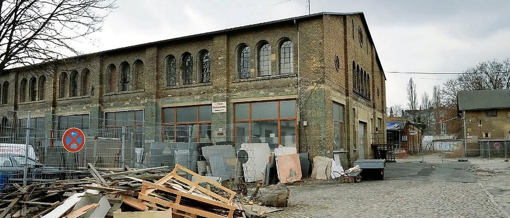 Das Dragonerareal hinterm dem Finanzamt Kreuzberg zwischen Mehringdamm und Obentrautstraße in Berlin-Kreuzberg. Auf dem Gelände sollen Sozialwohnungen, eine Kita und Gewerbeflächen entstehen.