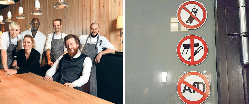 Ein Team, eine Meinung, ein Aufkleber.