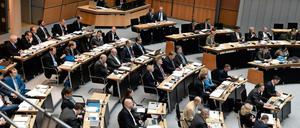 Sitzung im Berliner Abgeordnetenhaus.