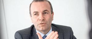 EVP-Fraktionschef Weber (CSU) will das Amt des EU-Parlamentschefs mit einem Politiker aus den eigenen Reihen besetzen.