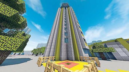 Bungee-Anlage. Ein Entwurf des Spielers „BuildYourDream“. 
