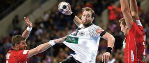 Steffen Väth, hier im Trikot der deutschen Nationalmannschaft, verlässt die Füchse Berlin.