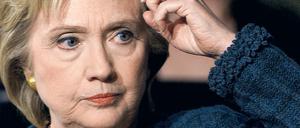 Geschlagene Kandidatin: Hillary Clinton.