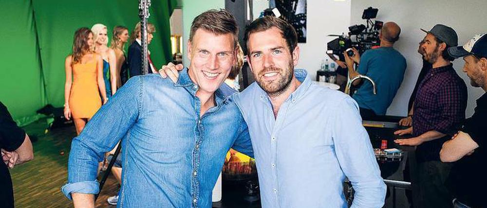 Die Gründer von Tink, Marius Lisautzki und Julian Hueck.