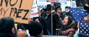 Im ganzen Land demonstrieren Menschen gegen Donald Trump. Doch Neuwahlen sind höchst unwahrscheinlich.