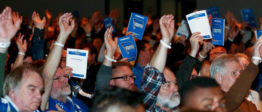 Die Mitgliederversammlung wollen in der Stadionfrage mehr mitreden.