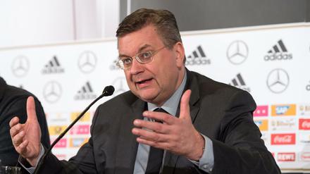 DFB-Präsident Reinhard Grindel. 