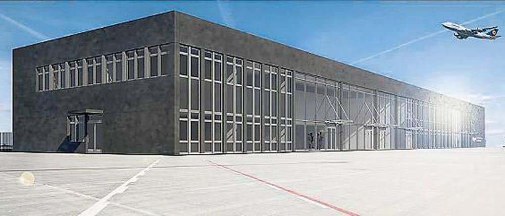 Check in für Minister. So soll das Regierungsterminal aussehen.