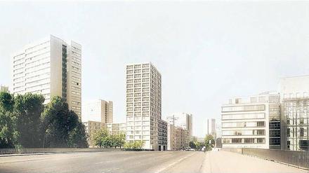 Im Carré am Mühlendamm sollen 200 neue Wohnungen entstehen.