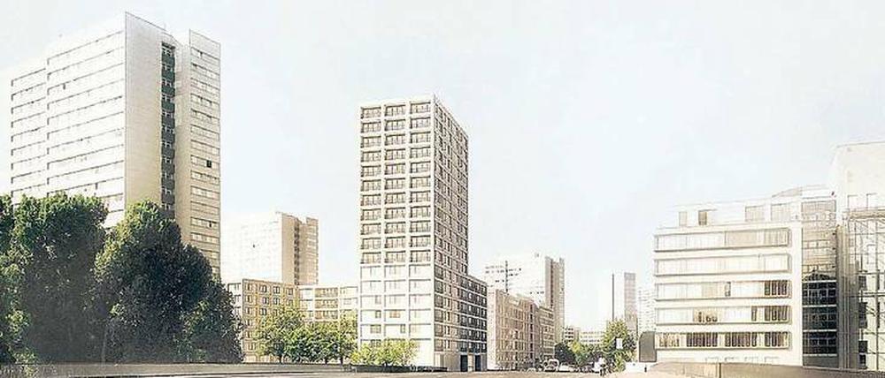 Im Carré am Mühlendamm sollen 200 neue Wohnungen entstehen.