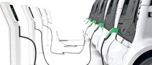 Viele Ladestationen sind entscheidend für den Ausbau der Elektromobilität.