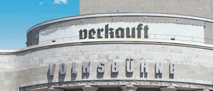 Die Volksbühne am Rosa-Luxemburg-Platz in Berlin-Mitte.