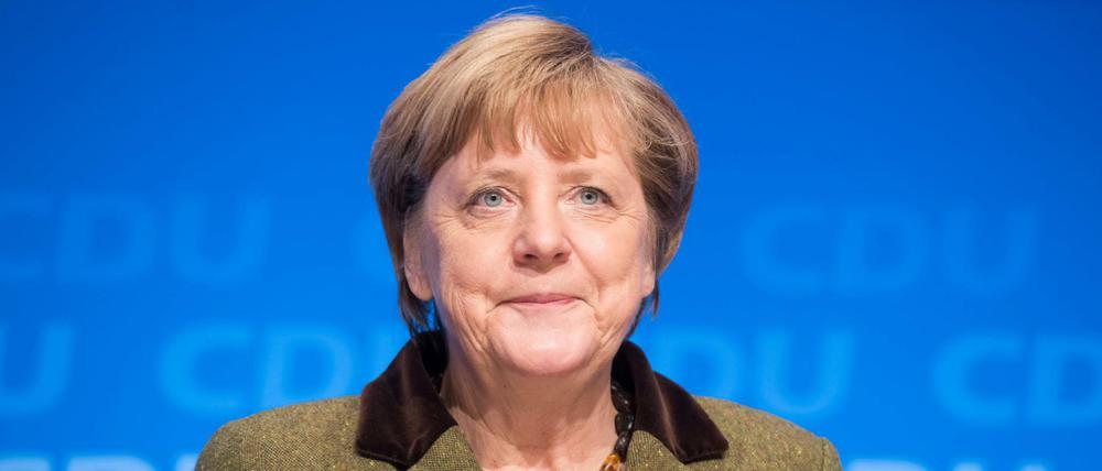 Wird schon: Bundeskanzlerin Angela Merkel (CDU) will ihren Anhängern die Angst vor der Zukunft nehmen.