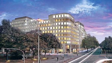 Hier geht’s rund: Blockrandbebauung an der Bundesallee, Ecke Nachodstraße. 