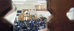 Blick auf Weltreligionen. Die Moschee an der Flughafenstraße Neukölln.