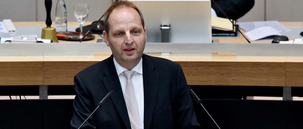 Thomas Heilmann in der 2. Plenarsitzung des Abgeordnetenhauses in Berlin.