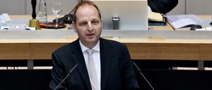 Thomas Heilmann in der 2. Plenarsitzung des Abgeordnetenhauses in Berlin.