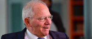 Finanzminister Wolfgang Schäuble.