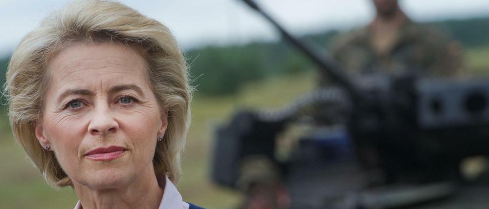 Verteidigungsministerin Ursula von der Leyen (CDU).