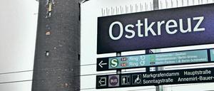 Berliner Dauerbaustelle: Engpass am Ostkreuz.
