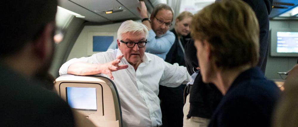 Frank-Walter Steinmeier reist in den Libanon, ein Land, das unbedingt gestärkt werden muss.
