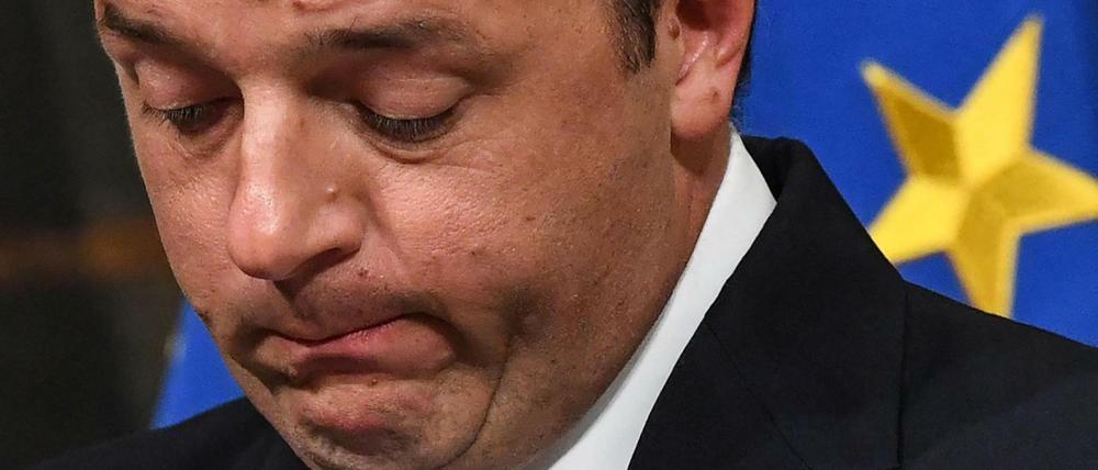 Italiens Premierminister Matteo Renzi ist zurückgetreten.