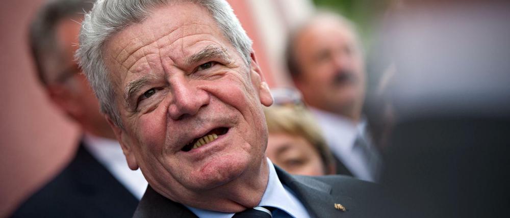 Bundespräsident Joachim Gauck.