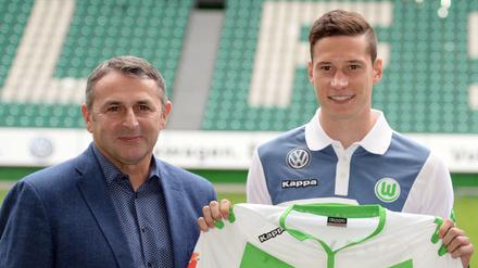 Der teuerste Einkauf in der bisherigen Historie des VfL: Julian Draxler (rechts).