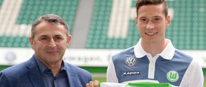 Der teuerste Einkauf in der bisherigen Historie des VfL: Julian Draxler (rechts).
